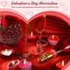 ABUL-48 PCS Heart Shape Metal Tins With Lid Metal Tin Cans Empty Candle Tins Red And Pink Valentine's Day Gift Boxes