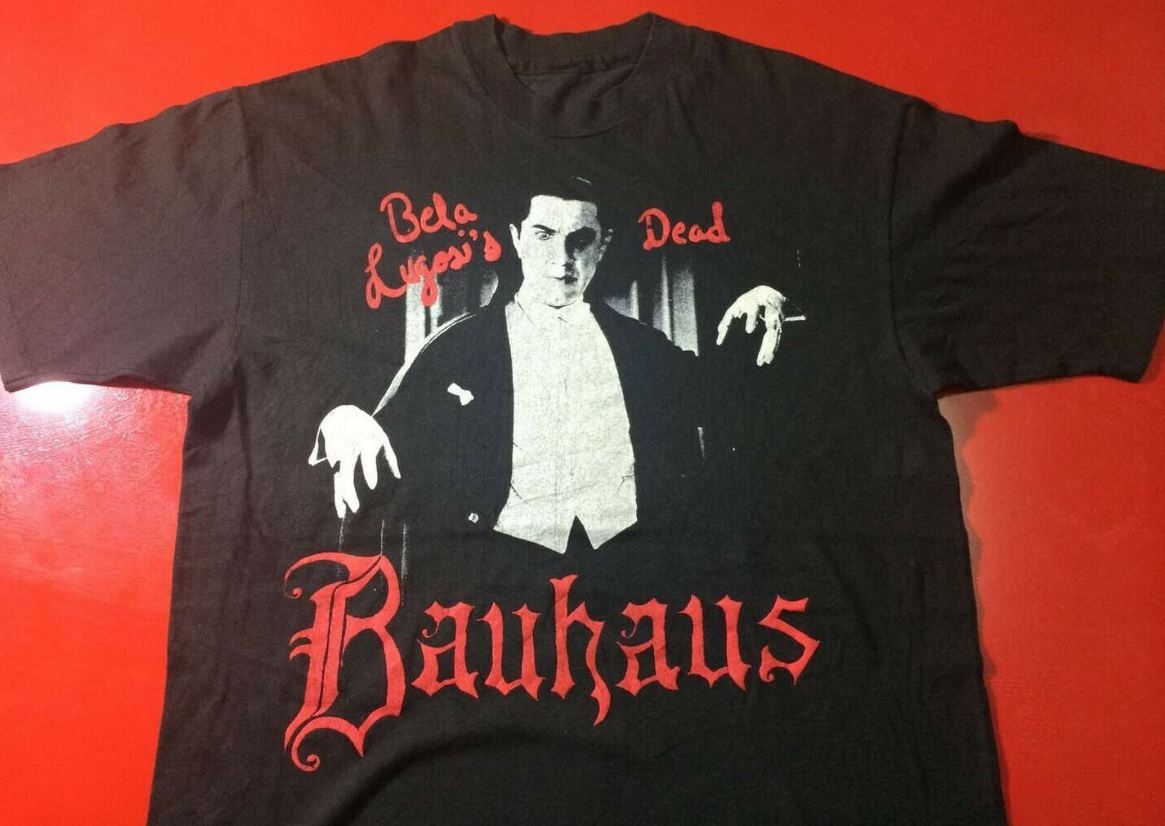 Reprint Bauhaus Bela Lugosi Dead Cotton Black Men All Size T-shirt S