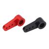 Metalowy ramię serwo 15T RC Ramię sterujące RC do samochodu RC AXIAL SCX24 124 Zestaw Czerwony Czarny