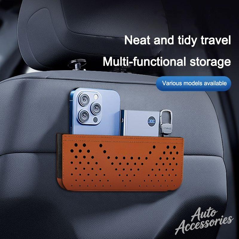 For Porsche MO7Car Storage Box Multi-Functional Car Side Hanging Organizer Bag For Porsche 911 Taycan Panamera Cayenne Boxster Cayman stickers