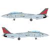 Doyusha 1/72 scale US Navy F-14A Tomcat VF-154 Black Knights plastic model kit (72-TOM-2)