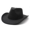 JYL TS DIY Classic  Cowboy Hat Western Riding Cap  Felt