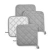 1/4pcs Cotton Machine Washable Heat-resistant Pot Rack, Heat Insulation Pad, Tripod, Kitchen for Cooking and Baking, Oven Rack