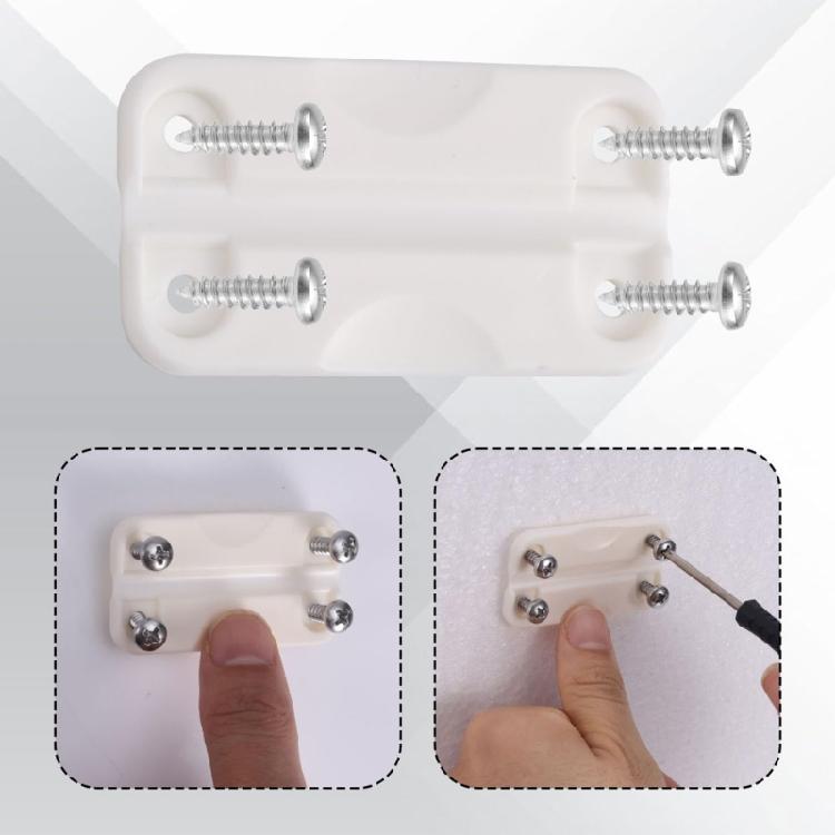Multipurpose ABS Coolers Hinges Latches Post and Screw Replacement Set for Cold Keep and Easy Maintenance Daily Use