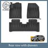 RHD LHD Car Floor Mats for BYD Atto 3 2026 2025 Iners Waterproof All-Weather Durable TPE Floor Liners Special Foot Pad