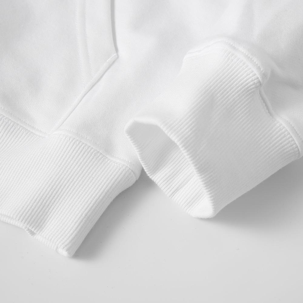 Unisex Trendy Hooded Sweatshirt - Loose Fit, Autumn/Winter Style with Letter 'Y' Print for Couples