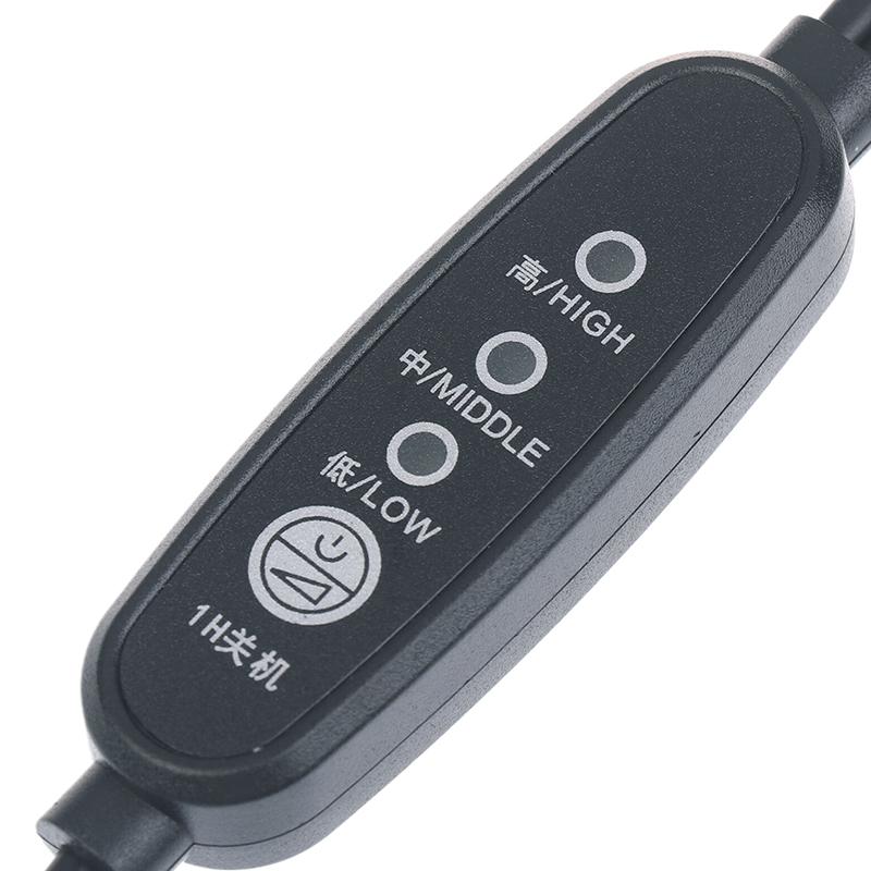 1Pair 5V 2A Usb Electric Motorcycle Heated Handlebar Cover 3 Gear Warmer Heated Handgrips Handle Cover Motorcycle Accessories