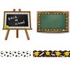 59ft Graduation Border Sticker 75mm Wide Border Trim Sticker for School Party Classroom Chalkboard Whiteboard Decoration