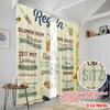 2pcs,2D Plane Printing Curtain Fabric Garden Wisdom 100% Polyester (without Rod) All Seasons Ldeal for Bedroom Living Room