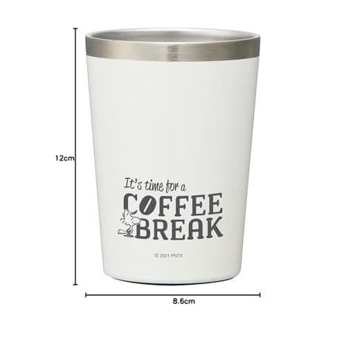 Skater Thermal Insulation Convenience Store Coffee Stainless Steel Tumbler M 400ml Snoopy SNOOPY STCV2-A