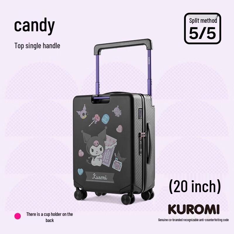 Co-Branded Durable Smart Lock Travel Suitcase