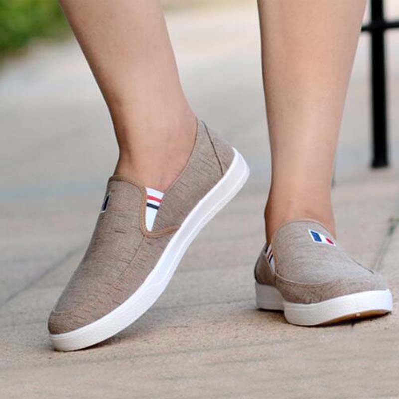 New Arrival Slipony Men Fashion Men Sneakers Flats Casual Shoes Denim Canvas Shoes Nice Comfortable Men Shoes Loafer fgb67