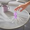 Hand Exercise Ball Bead Filled Octopus Squeeze Toy, Stress Relief Sensory Toys Mini Fidget Toy for & Relaxation