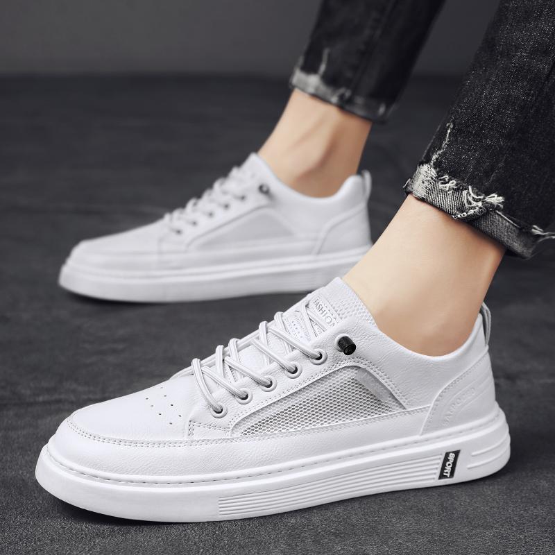 Casual Trendy Shoes Flat Sole Light Fashion Trendy Popular Artistic Versatile Student Shoes Four Seasons Men Sports Shoes Cool