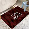 Thriller T-Twin TV P-Picos Alfombrilla de Baño Retro Múltiple Elección Alfombra de Sala de Estar Cocina Alfombrillas Antideslizantes para Mesita de Noche