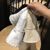 Women Fashion Lace Pearls Bucket Hat Summer Sun Protection Cap Outdoor Beach Hat