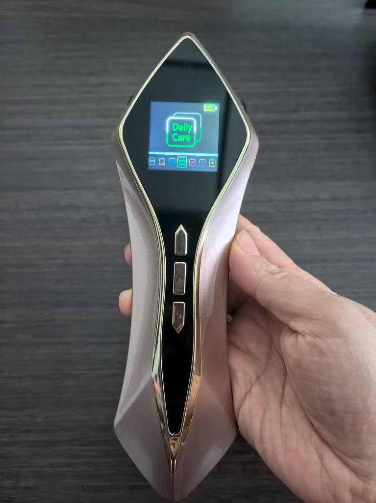RF EMS Microcurrent Face Lift & Tightening Massager with Light Therapy