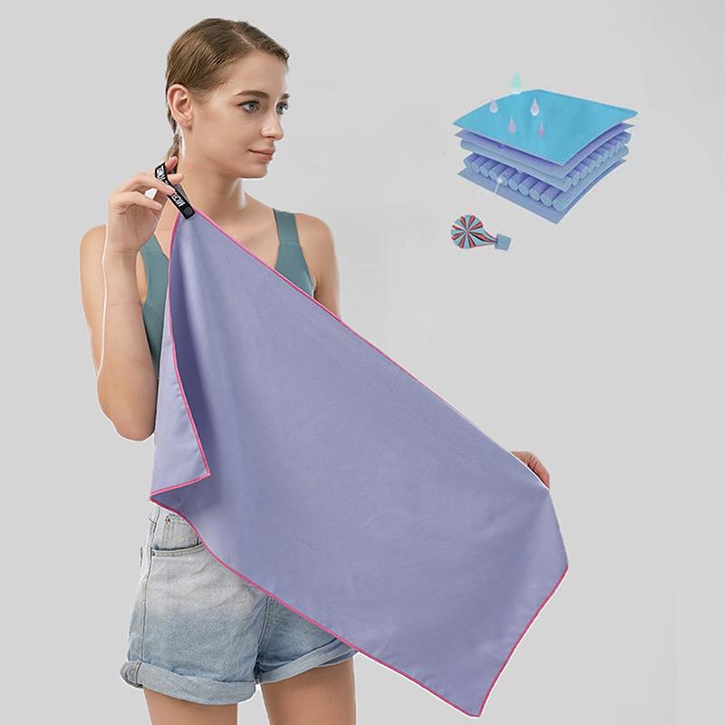Quick-Drying Sports Towel 40X80Cm Multi-Color Swimming Gym Fitness Camping Running Beach Washcloth Towels