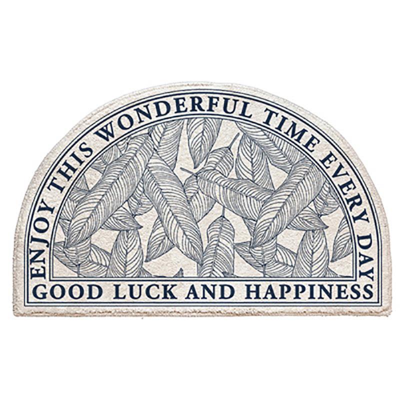 

Коврик для туалета, пригодный для машинной стирки, коврик для двери туалета в ванной, впитывающий нескользящий коврик для двери, быстросохнущий 40Cm * 60cm imitation cashmere