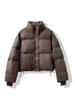 Leave-in PU leather new cotton-padded clothes women's short new loose thickened bread clothes small cotton-padded jackets trendy