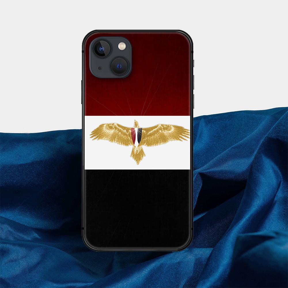 Egypt Flag Phone Case For iPhone Samsung Galaxy Redmi Xiaomi Oppo OnePlus Note S A 7 8 9 10 11 12 13 14 20 21 22 23 53 54 Pro Max Plus Ultra TPU Soft