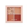 Revlon Dazzle Lidschatten-Quad 002 Sunset Brick Color Image Smoky Terracotta Entwickelt in Japan 3,0 g