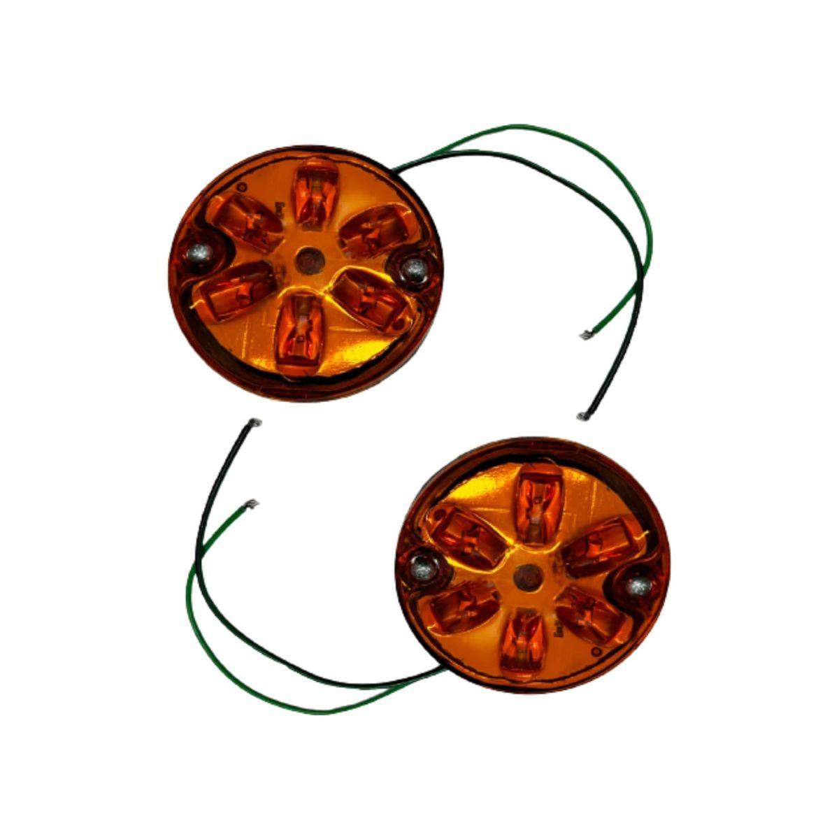 24V Amber Led Side Marker Lights Trailer Lights Roadrunner Truck Camper Marker Led Universally Fit
