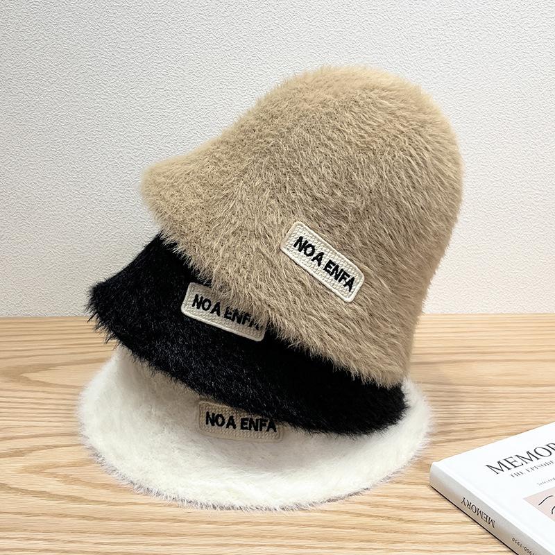 Korean Version Fisherman Hat for Women Autumn and Winter Warm and Cold Resistant Foldable Hat