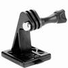 Lightweight Nylon Portable Helmet Adapter Base Fixed Mount for Camera (Black)