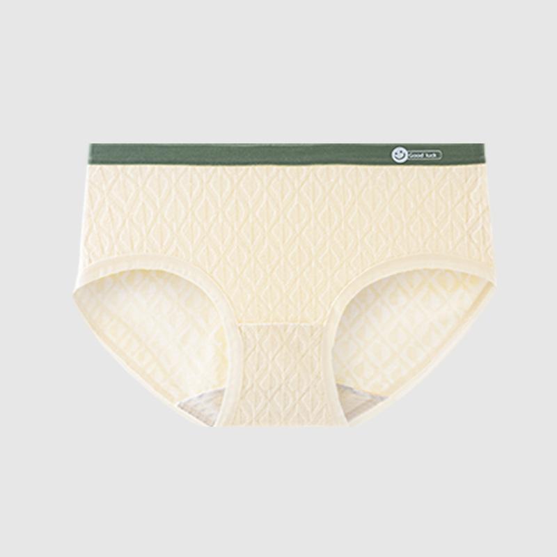 Ladies Spring and Autumn Cotton 7A Antibacterial Crotch Hip Briefs