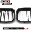 Matte Black Double-Line Grille for BMW 5 Series F07 (2010-2017)