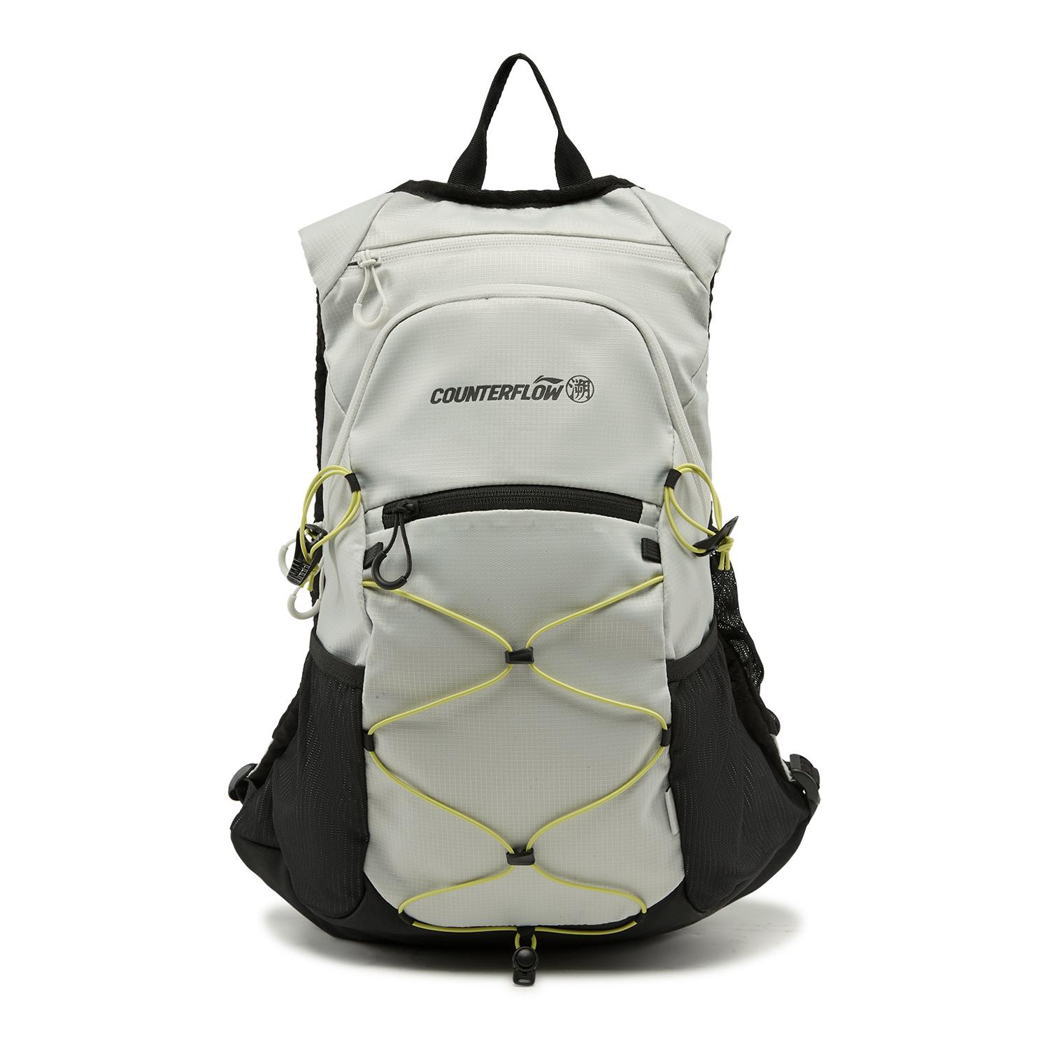 Li Ning Outdoor CF Tracing 13.5L Outdoor Bags Nylon Crystal Stone Black Unisex ABSW109-2