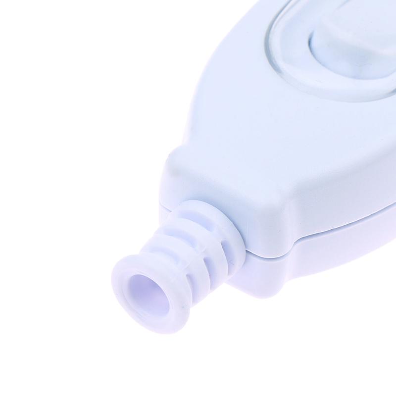 1 Pcs Waterproof In Line Switch Cord Switch Round Wire Silver Contact Double Cut Switch Dust Switch 3A 250V