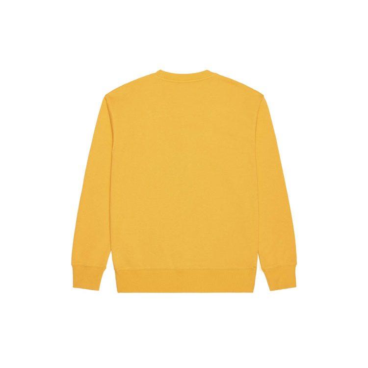 New Balance Sweatshirts Men's Yellow Crew Neck Moderate Regular MT03515-ASE