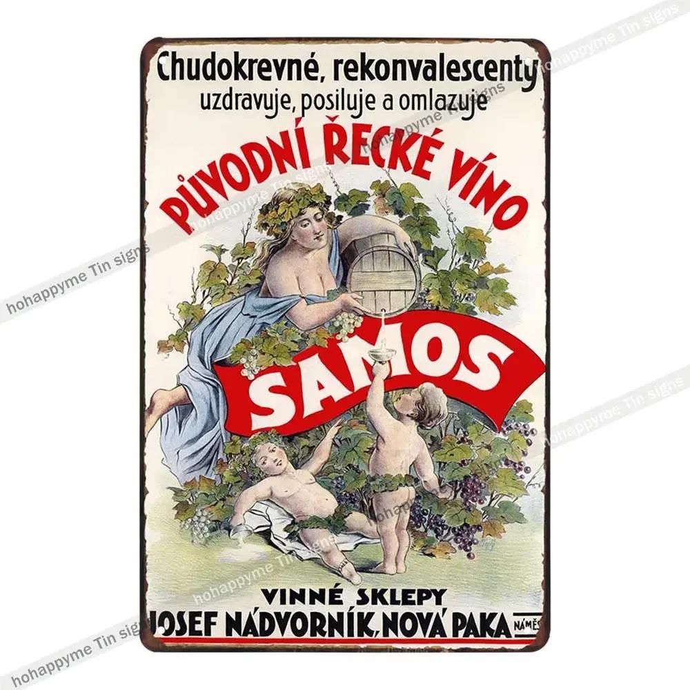 Bar Metall Wandkunst Dekoration Plakette Schilder Champagner Whisky Traube Wein Pub Club Cafe Poster Eisenmalerei Heimdekor 20x30cm