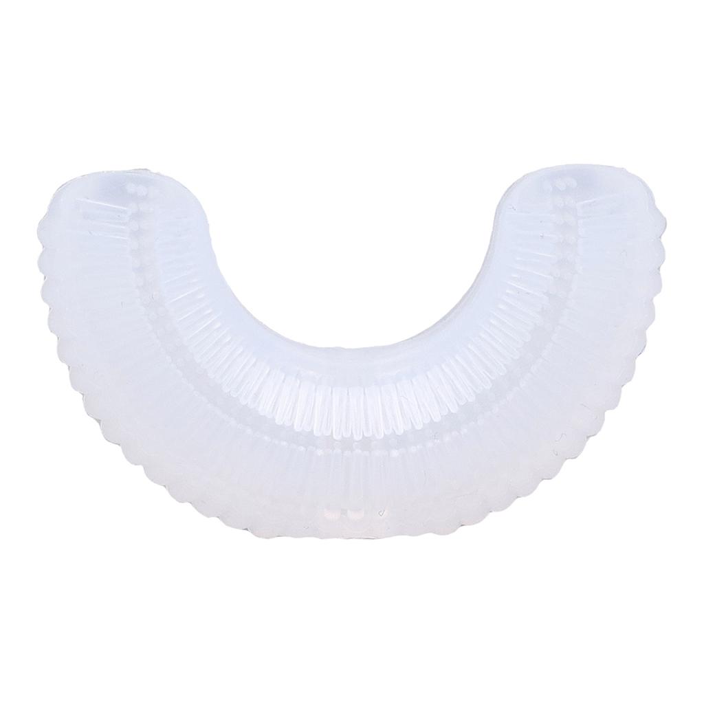10pcs Kids Electric Toothbrush Food Grade Silicone Replacement Head U Shaped Replacement Brush Head