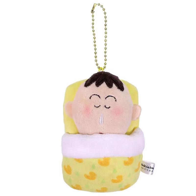 Cute Crayon Shin-chan Defense Squad Plush Keychain Ultra Soft Stuffed Toy