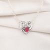 Bijuterii cu Piatră Prețioasă Rubelit Roz, Pandantiv din Argint Sterlin 925 Masiv, Pandantiv Frumos din Argint, Pandantiv Vindecător Lucrat Manual Pentru Femei