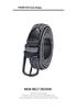 Men's Tactical Nylon Pin Buckle Belt - Woven Leather for Outdoor & Workwear