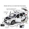 1/32 Subaru Forester SUV Alloy Off-Road Vehicle Miniature Scale Model Car Diecast Metal Sound and Light Collection Children Toy Gift