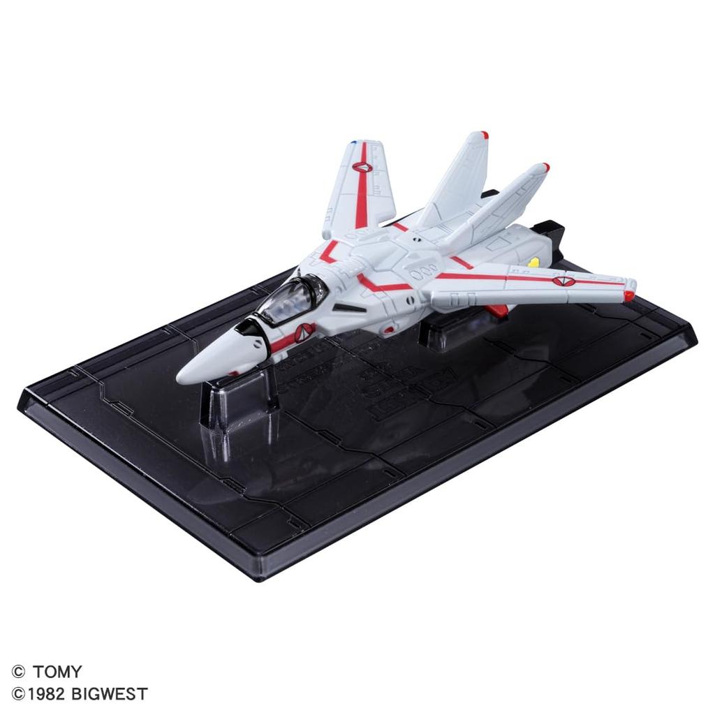 TAKARA TOMY Tomica Premium Unlimited Super Dimension Fortress Macross Valkyrie Miniature Car Toy for Ages 6 and Up VF-1J (Hikaru Ichijo)