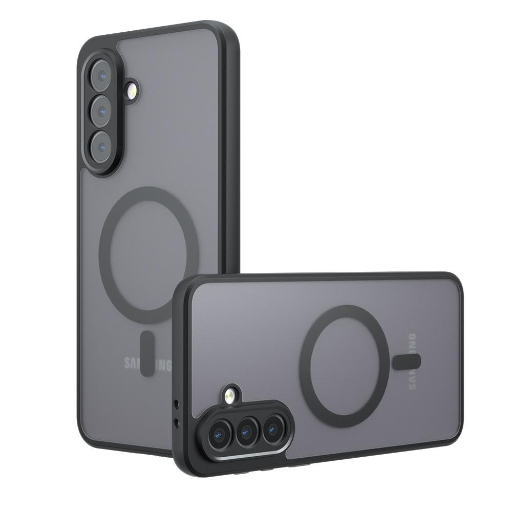 

Подходит для чехла для мобильного телефона Samsung A06 A15 матовый A24 магнитный A36 противоударный A54 с ощущением кожи A16 защитный чехол A56 жесткий Galaxy A56-5G