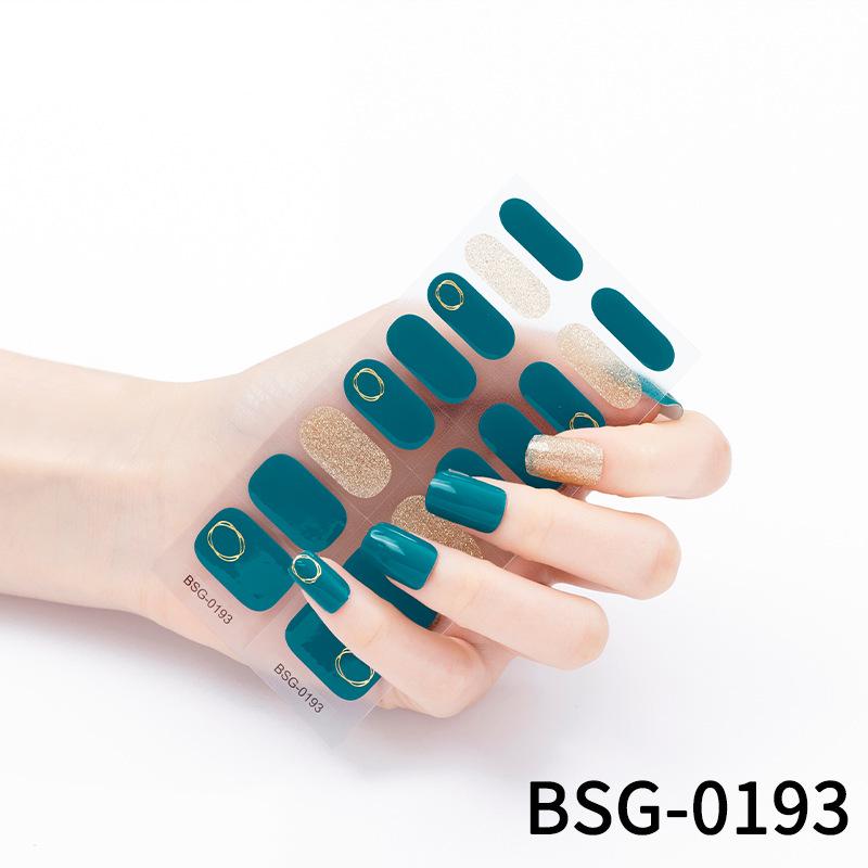 Trending UV Gel Nail Stickers: 3D Hot Stamping, Semi-Cured Light Therapy Design