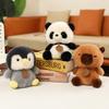 Cute Cute Panda Penguin Doll Plush Toy Fragrant Rabbit Capybara Doll Children's Soothing Doll Doll