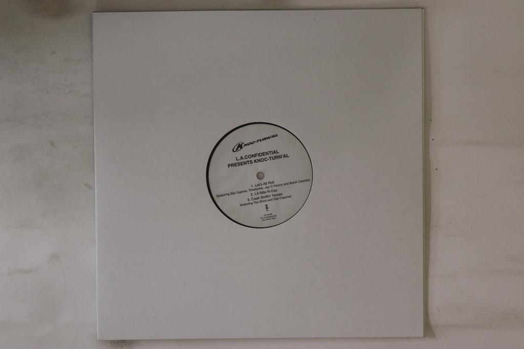 12inch Record KNOC-TURN'AL - L.A. Confidential Presents Knoc-Tur ED6418PROMO Elektra 2002 US Rap & Hip-Hop/R&B Used