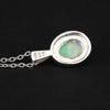 Ethiopian Opal Pendant 925 Sterling Silver Rhodium Fine Jewelry Gift for Her