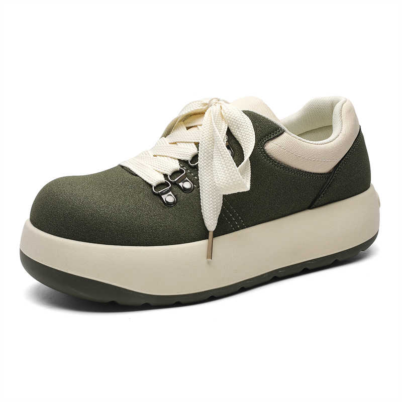 Fashion Chunky Flat Sole Men's Sneakers Popular Casual Men's Summer Moccasins Yellow Men's Shoes Sport Caregiver Casuall Branded