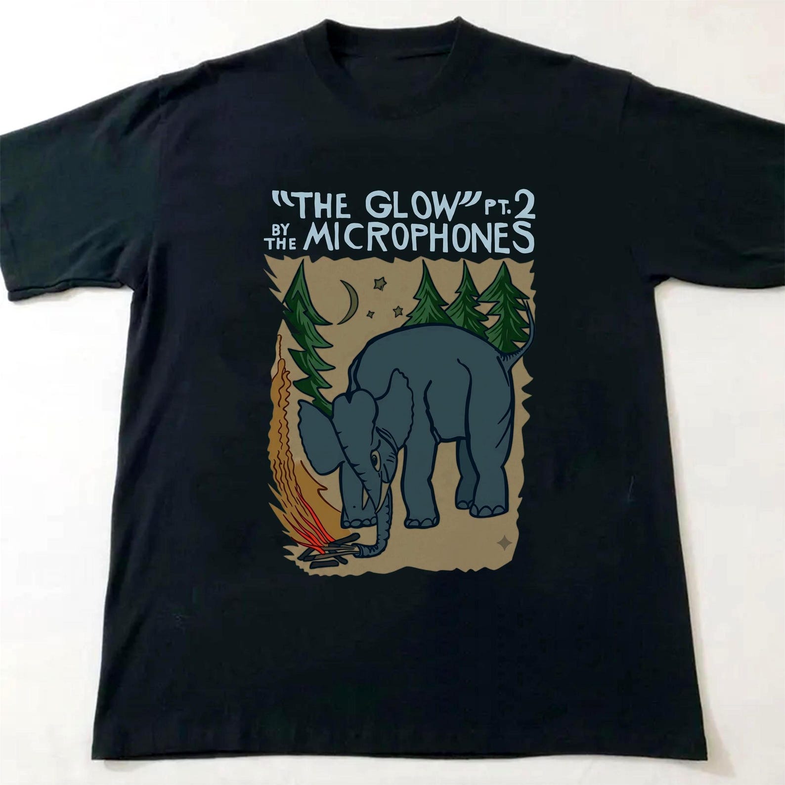 collection The Microphones Band Tee, Oversized Band Graphic tees, Indie Band tees, Retro Graphic tee, Unisex 4XL