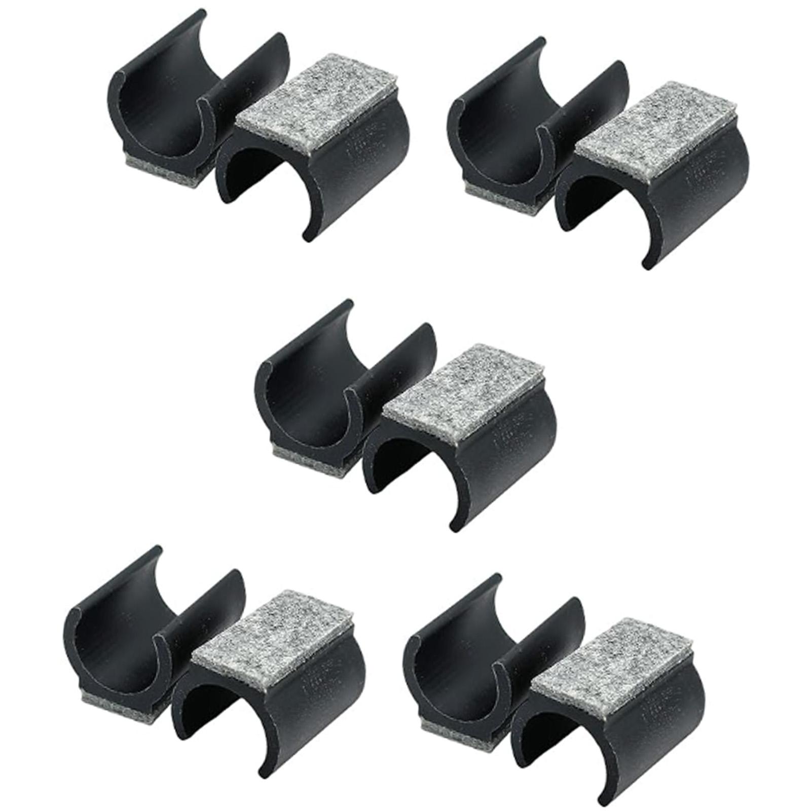 

10 шт. полозьев для стульев с консолью защищают пол и снижают шум с помощью прочных войлочных материалов для ежедневного использования 25