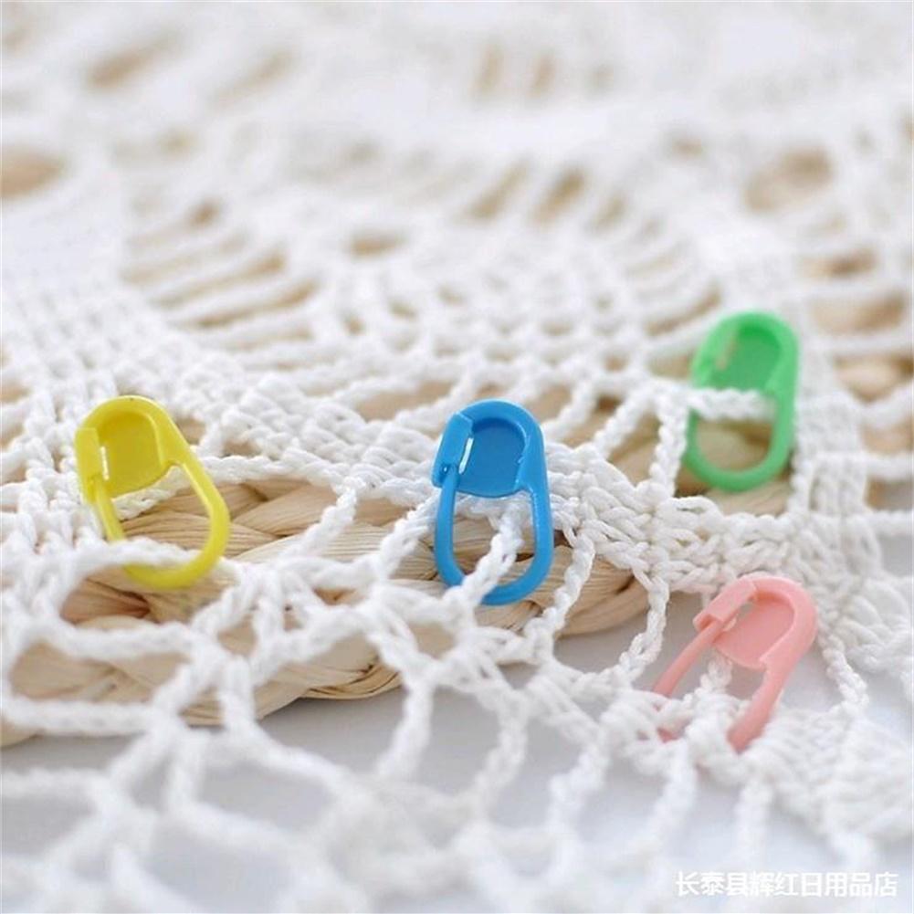 100 יחידות סימני סימון סיכות נעילה לריקמה וקרושה, מחזיק, כלי DIY